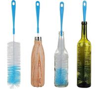 ALINK 17in Extra Long Bottle Cleaning Brush Cleaner for Washing Narrow Neck Beer/Wine/Thermos, Brewing Bottles, Hummingbird Feeder