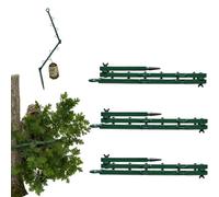 ALINUOYQ 3PCS Hunting Camouflage Branch Stand, Tree Stand Camo Branches for Game Seeker, Tree Stands Blind Cover Camo Screen Fast Setup Ground Tree Mount for Deer Turkey Hunting