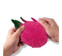 ALINUOYQ Dragon Fruit Squishys Toy, Giant Slow Rising Squishies for Adults, Strawberry Squishys Toy for Home Office Classroom Car Ride Travel Studying Working