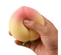ALINUOYQ Peach Squishys, Peach squishies Slow Rising, Realistic Fruit Squishys Fidget Sensory Toys for Party Favors Birthday Surprises Sensory Teaching Aids Classroom Aids Photo Props