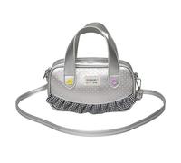 ALINUOYQ Polka Dot Purse, Single-shoulder Bag with Adjustable Shoulder Straps, Y2k Shoulder handbags for Teens Girls, Crossbody Bag with Lace for Travel Dating Shopping Commuting