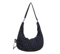 ALINUOYQ Polka Dots Crescent Bag, Commuting Women's Hobos & Shoulder Bags, Cross Body Bag with Adjustable Strap for Shopping Schools Travel Daily Use