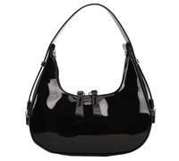 ALINUOYQ Red Purse For Women Small Red Shoulder Bag Y2k Crescent Hobo Handbag Retro Cherry Red Clutch Bag Y2k 90s Underarm Bag