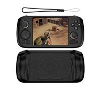 ALINUOYQ Silicone Hard Case for an-bernic RG 406H Handheld Game Console, Storage Carrying Bag Protector Shell for an-bernic RG 406H Game Accessories Handheld Game Console