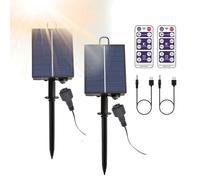 ALINUOYQ Solar Battery Box LED String Lamp Panel Controller Garden Street Light Decor