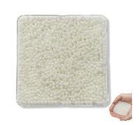 Alinw 1000 Pcs Pearl Beads, Pearls Beads for Crafting, Smooth Shiny Pearl Bead for Jewellery Making, 4mm Ivory Faux Pearls for Bracelets Necklaces, White Craft Bead for DIY