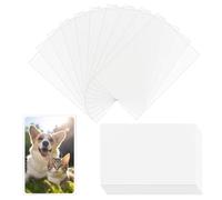 Alinw 150 Count Card Sleeves, Trading Card Penny Sleeves, 2.5”x3.5” Clear Plastic Cards Protectors, Standard Size Sleeve for Trading Cards, Board Games & Collection