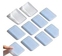 Alinw 8 Pcs Shims, Plastic Wedges Shims for Levelling, Transparent Table Furniture Wedges Levellers, Leveling Fixing Wobbly Furniture, Weather Resistant and Weight Capacity (Clear/2 Size)