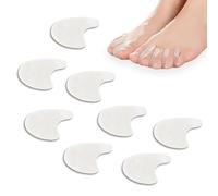 Alinw 8 Pcs Toe Separator, Toe Separators for Overlapping Toes, Silicone Gel Big Bunion Toe Separators Spacers for Men, Women, Bunions
