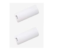 Aliotech 2 Pack of Replacement Battery Back Door Cover Shell for Nintendo Wii Remote Controller(White)