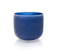 ALIOTH 6" Indigo A Note Crystal Singing Bowl Third Eye Chakra Sound Therapy with Suede Mallet