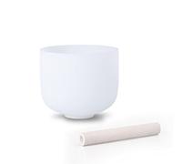 ALIOTH 7" 432 hz B Note Crystal Singing Bowl Crown Chakra Sound Therapy Yoga Practice and Zen Meditation