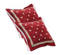 Alipis 1:12 Scale Miniature Throw Pillows Mini Pillow Set for Dollhouse Charming and Easy to Maintain