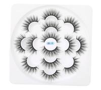 Alipis 1 Box Natural Curl False Eyelashes Dense Volume Makeup Lashes for Comfortable Lightweight Cosmetic Eye Enhancers