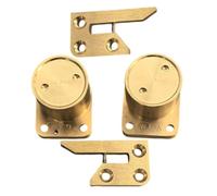 Alipis 1 Pair Piano Lid Slow Descent Control Damper with Dual-side Hydraulic Mechanism, Copper Heavy Duty Piano Cover Protector for Homes with Young Learners and Sensitive Teaching Spaces