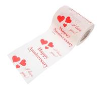 Alipis 1 Roll Valentine's Day Decorative Toilet Paper Soft Comfortable Ply Tissue with Holiday Pattern for Adding Cheer to Your Bathroom Per