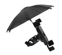 Alipis 1 Set Adjustable Phone Holder with Sunshade for Electric Bikes Motorcycles and Bicycles Shockproof Design for Easy Navigation and Compatibility Lightweight Outdoor Riding Accessory