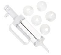 Alipis 1 Set Cake Decorating Pastry Piping Supply Dessert Decorating Tool Cupcake Filling Injection Tool Cupcake Injector Kitchen Baking Tools DIY Kits Stainless Steel White re-usable