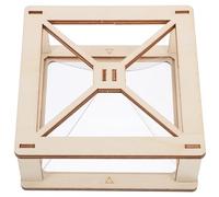 Alipis 1 Set DIY Holographic Projector Kit for Safe Science Experiment Creative Building for Learning and Fun Lightweight and Sturdy Design for Self Expression