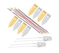 Alipis 1 Set Educational Physics DIY for Easy Plug In Electrodes with Zinc Copper Plates for School Projects Home Learning Activities