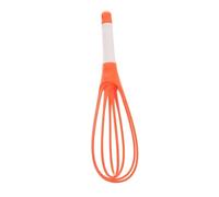 Alipis 10-inch Non-Slip Silicone Egg Whisk Mixer Handheld Frother for Blending and Stirring Random Color Kitchen Utensil