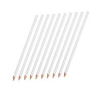 Alipis 10 Pcs White Wax Tailor Pencils Water Soluble Fabric Marking for Glass Ceramics Quilting Sewing DIY Craft Wood Construction