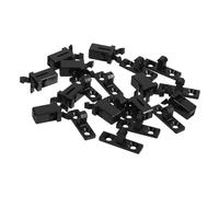 Alipis 10 Sets Trash Can Lid Locks Replacement Latch Clips for Touch-top Garbage Bins Abs and Iron Material Easy Installation for Home and Office Use