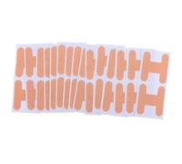 Alipis 10 Sheets Khaki Self-Adhesive Breathable Polyester Mouth Tape for Sleeping Snoring Correction, Disposable Snoring Mouth Strips for Improved Sleep Comfort