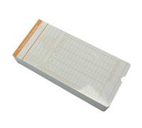 Alipis 100 Sheets Time Card for Attendance Employee Paper Sheets with Practical Tracking Attendance Records for Office and Factory Use Random Color