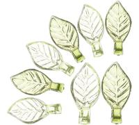Alipis 100pcs Acrylic Leaf Charms Bulk for Jewelry Making Mini Leaf Pendants for Bracelets Necklaces DIY Craft Accessories Retro Green and Light Green Mix