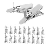 Alipis 100pcs Christmas Flower Decoration Clip Mini Alligator Clips for Wreath and Tree Festive Floral Ornament Craft for Hanging Decorations