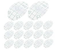 Alipis 100pcs Disposable Ear Covers for Non-Woven Ear Protection Stickers with Cotton Core Easy Apply Shower Bath Swimming Pads to Prevent Water Entry
