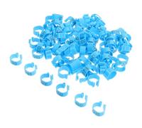 Alipis 100pcs Guinealoft Numbered Pigeon Leg Rings Abs Sturdy Bird Foot Rings for Pigeons and Parrots Sturdy Easy to Use for Poultry and Homing Birds