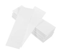 Alipis 100pcs Laboratory Filter Papers for Chemistry and Biology Experiments High Absorption Tear-resistant Paper Strips for Chromatography Microscope Cleaning and Dust Removal