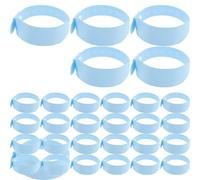 Alipis 100pcs Medical Identification Bands Writable Event Wristbands PVC Soft Material 6.88x0.98x0.08in Waterproof Gentle on Skin Prevents Cross-Contamination Hospital Use for Newborns