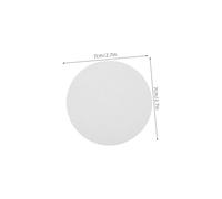 Alipis 100pcs Medium Speed Quantitative Round Filter Paper Diameter Absorbent Laboratory for Water Oil Analysis Scientific Chemistry Research