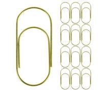 Alipis 100pcs Metal Paper Clips Irregular Shape Clips for Office School Art Supplies Reusable Fasteners for Paperwork and Crafts