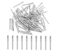 Alipis 100pcs Nickel-plated Copper Crimp Connectors Quick-connect Pin Terminals for Automotive Electronics Communication Equipment Industrial Automation Physiotherapy Machine Wire