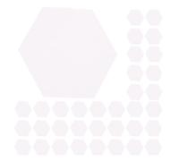 Alipis 100pcs Paper Quilting Template for Sewing Crafts, White Quilting Paper with Smooth Surface and Good Flexibility, Easy to Sew in Cloth, for Shopping Mall and Patchwork Projects