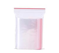 Alipis 100Pcs Resealable Storage Bags 4X6Cm Plastic Sealed Bags Heavy Duty Zipper for Home and Cafes Jewellery Lollipops Packaging