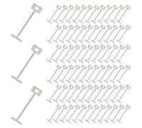 Alipis 100Pcs Reusable 1.5Mm Steel Tile Leveling Pins for Ceramic Tiles Sturdy Leveler Replacement Needle for Indoor and Outdoor Installation Tools