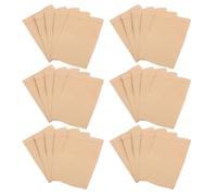 Alipis 100pcs Reusable Kraft Paper Bags Flat Open Top with Khaki Colour for Small Items and Jewelry for Gardening and Party Favors