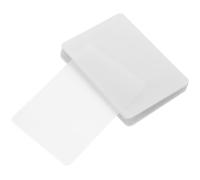 Alipis 100pcs Self Adhesive Laminating Paper Laminating Sheets 5 Inch PVC Plastic Use Display for Photo Studios Documents Labels