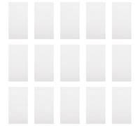 Alipis 100Pcs Self Adhesive Paper Snack Bags for Candy Cookies Baked Food Packaging White Semi-transparent Waxed Paper Bags for Crafts Parties Bakery and Homemade Treats