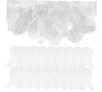 Alipis 100pcs Transparent Y Comb Eyelash Lift Tool for Precise Grafting and Curling Lash Perm Brush with Fine Technology for Safe Rapid Warming and Effortless Voluminous Lashes