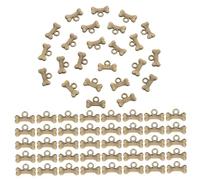 Alipis 100pcs Vintage Dog Bone Charms Zinc Alloy Crafting Pendants for DIY Jewelry Making Mini Pet Bone Beads for Bracelets Necklaces Keychains Stylish Versatile Accessories