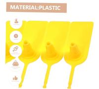 Alipis 100Pcs Yellow Security Tags Self-Locking Tamper Seals Zip Ties for Shipping Truck Trailers Containers Luggage and Storage Units