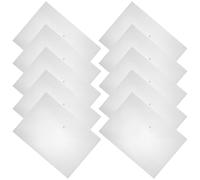 Alipis 10pcs A3 Document Storage Bags with Snap Button, Pp File Folders for Organizing Files, Tough Material, for Office Use and Company Employees