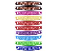 Alipis 10pcs Assorted Colour Hair Ponytail Holders Hair Combs for Made of Propylene Easy to Use and Hold in Place Suitable for Season and Weddings