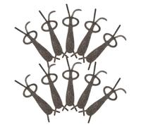 Alipis 10pcs DIY Nail Art Magnet Tool with Heart and Cat Eye Shapes, Zinc Alloy Material, Easy to Use for Professional Salons and DIY Nail Art, Versatile Magnetic Gel Polish Accessory